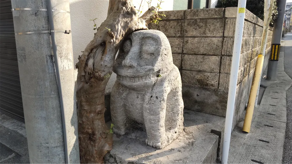 石獅子②